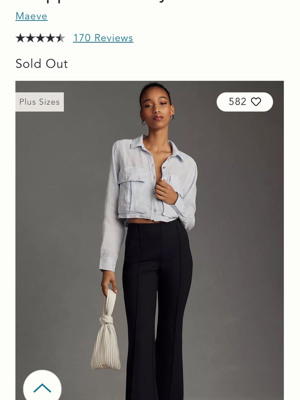 Mauve Margot cropped pants